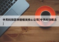 中天科技区块链相关核心公司[中天科技概念]